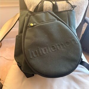 lululemon athletica Olive Green Women’s Backpack with Front Molded Pocket